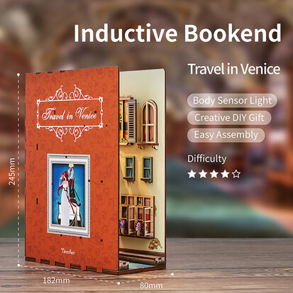  Travel in Venice Book Nook