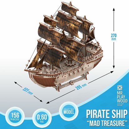 Pirate ship "Mad Treasure"