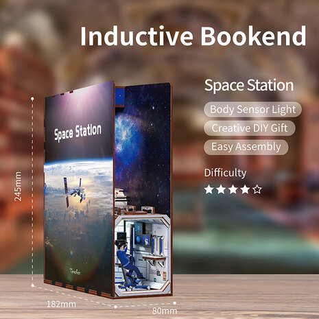  Space Station Book Nook