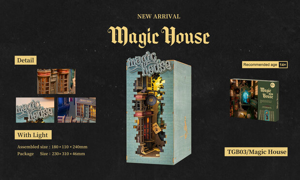 Book Nook Magic House