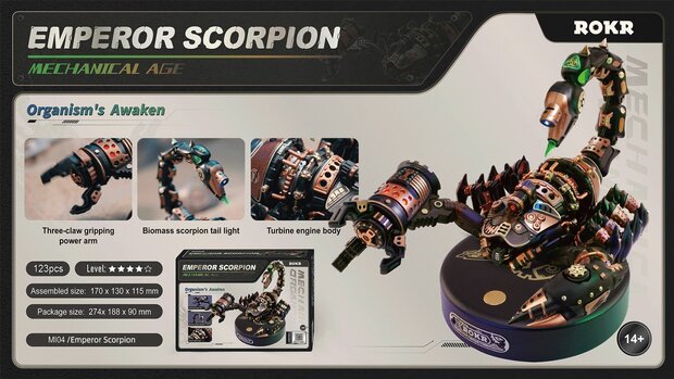  Emperor Scorpion